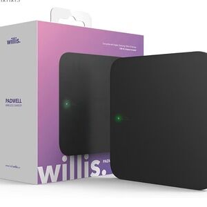 Willis. Padwell Black Wireless Charger